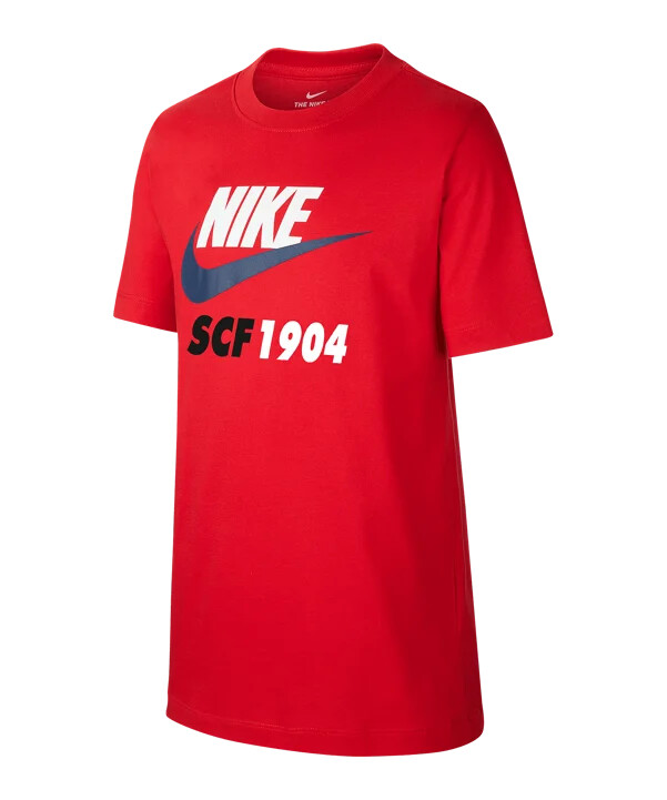 dětské tričko nike sc freiburg futura červené f660