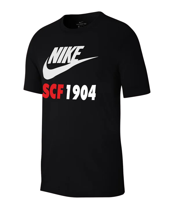 dětské tričko nike sc freiburg futura černé f013