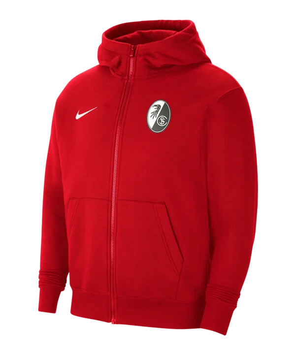 dětská fleecová mikina nike sc freiburg červená f657