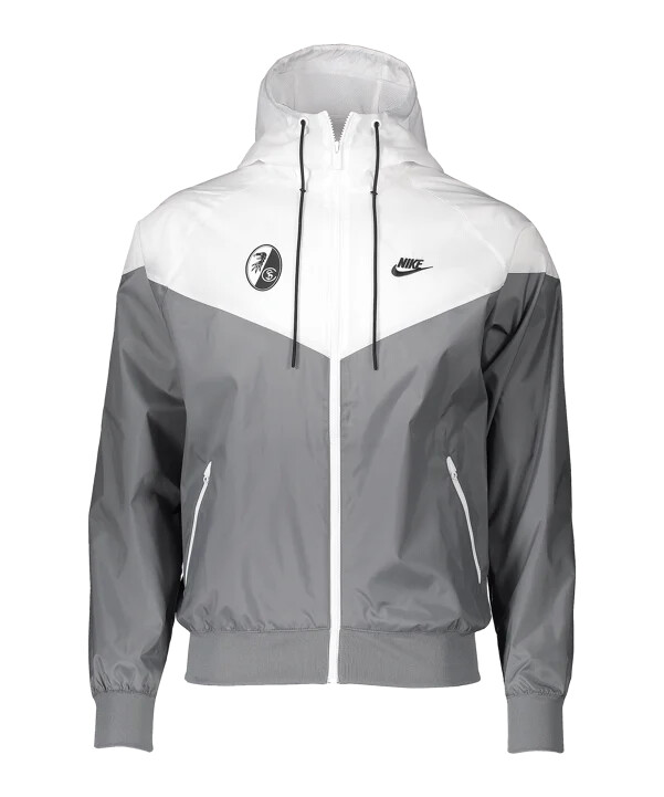 větrovka nike sc freiburg šedá f084