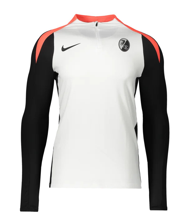 dětská mikina nike sc freiburg drill top bílá f100