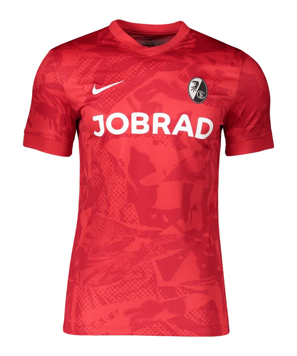 dětské tričko nike sc freiburg prematch 20252026 červené f657