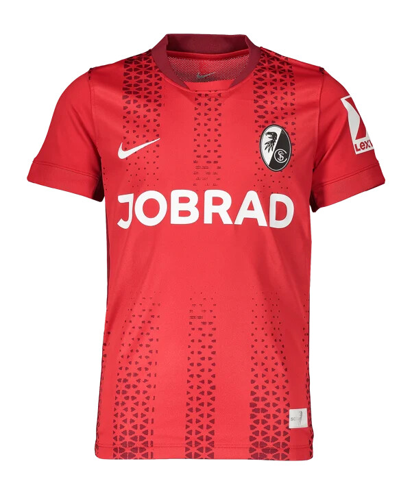 dětský dres nike sc freiburg pro evropský pohár 20252026 červený f657