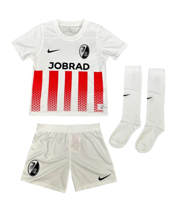 dětský domácí dres nike sc freiburg 20252026 bílý f100