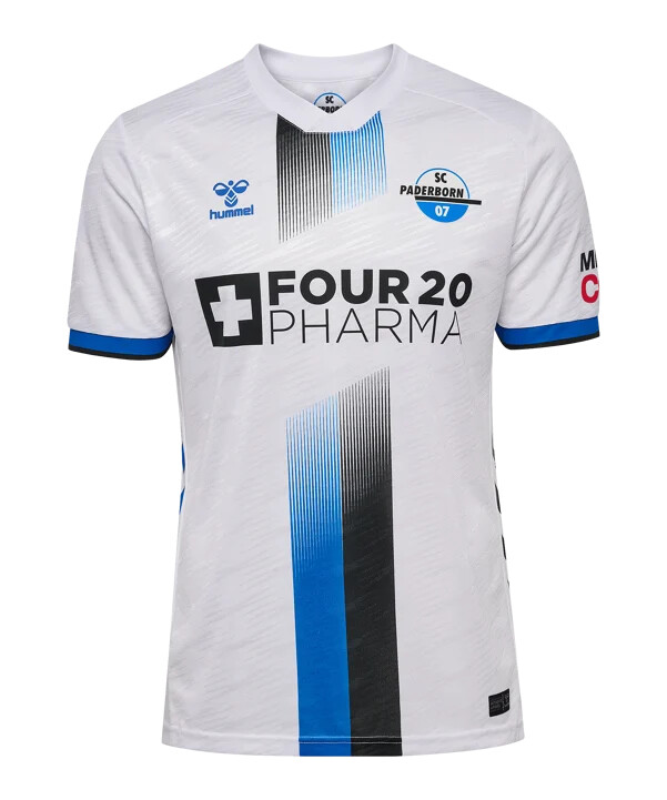 venkovní dres hummel sc paderborn 20252026 bílý f9001