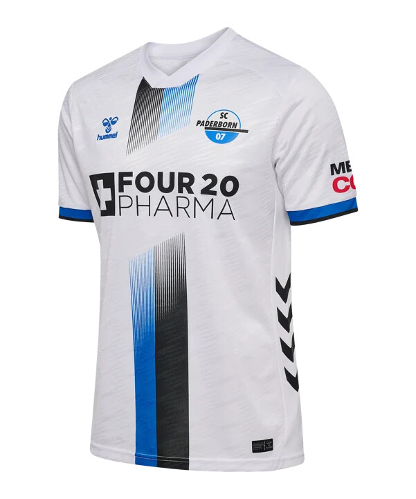 venkovní dres hummel sc paderborn 20252026 bílý f9001