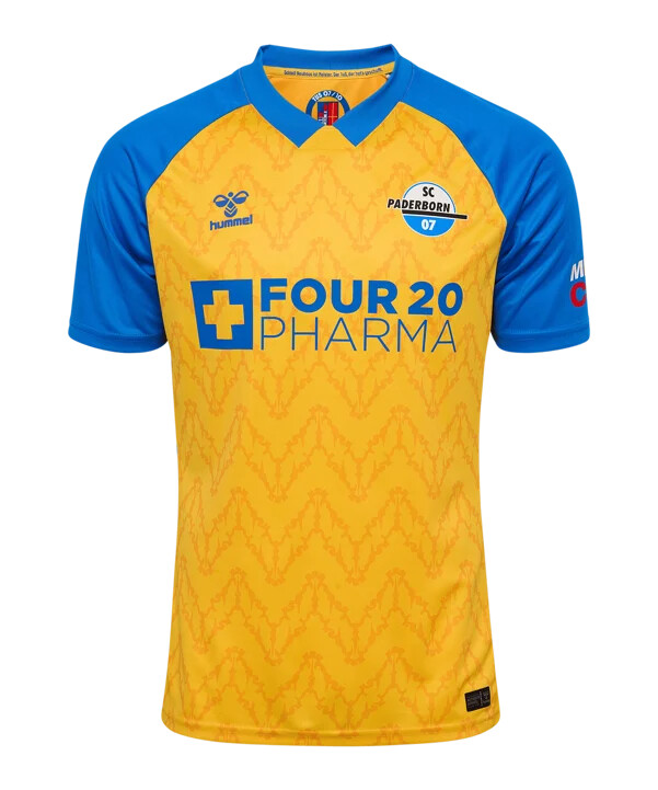 dres hummel sc paderborn 3. kolo 20252026 žlutý f5001