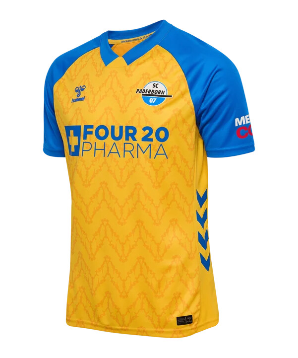 dres hummel sc paderborn 3. kolo 20252026 žlutý f5001