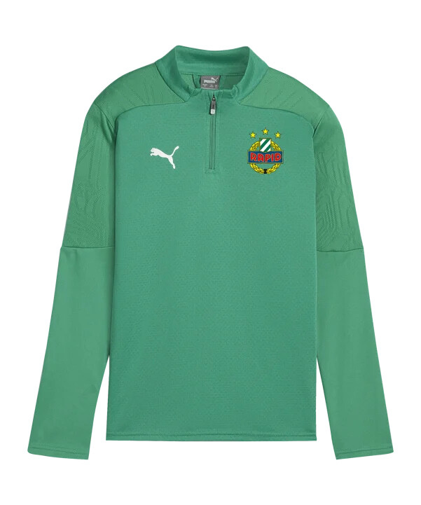 dětská mikina puma sk rapid wien zelená f05