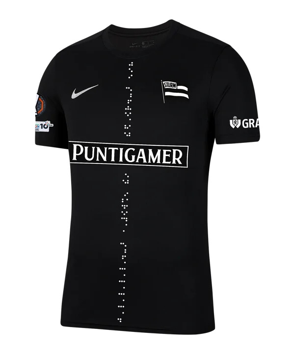 dres nike sk sturm graz 20252026 Černý f010