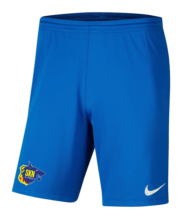 nike skn st.pölten home shorts 20242025 blue f463