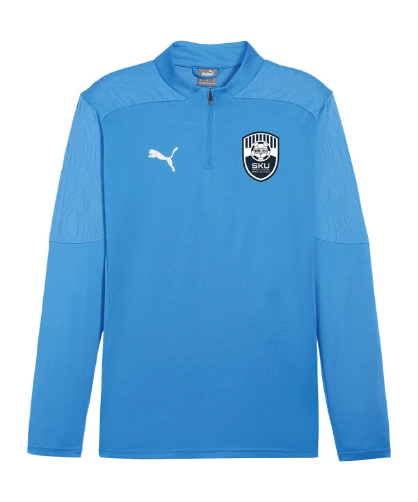 tréninková mikina puma sku amstetten modrá f02