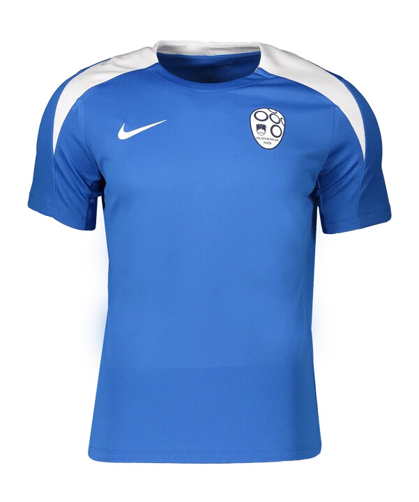 tréninkový dres nike slovinsko euro 2024 modrý f465
