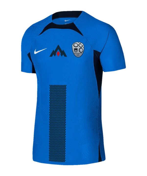 venkovní dres nike slovinsko autentický euro 2024 modrý f463