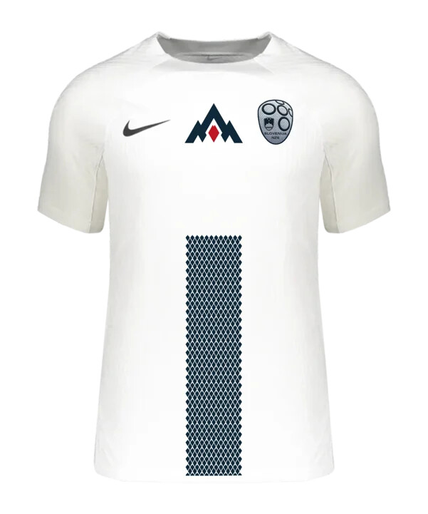 autentický domácí dres nike slovinsko euro 2024 bílý f100