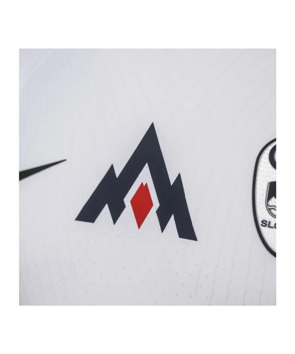 autentický domácí dres nike slovinsko euro 2024 bílý f100