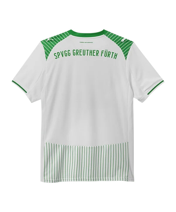 puma spvgg greuther fürth domácí dres 20252026 dětský bílý f01