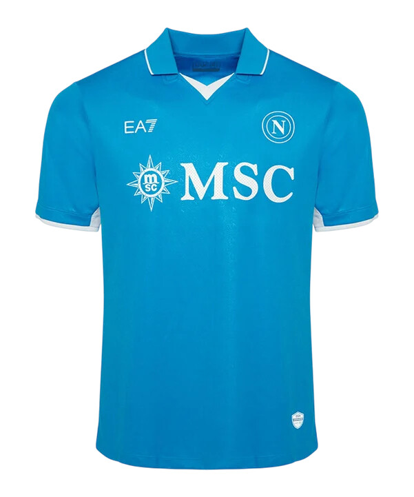 dětský domácí dres ea7 ssc neapol 20242025 modrý