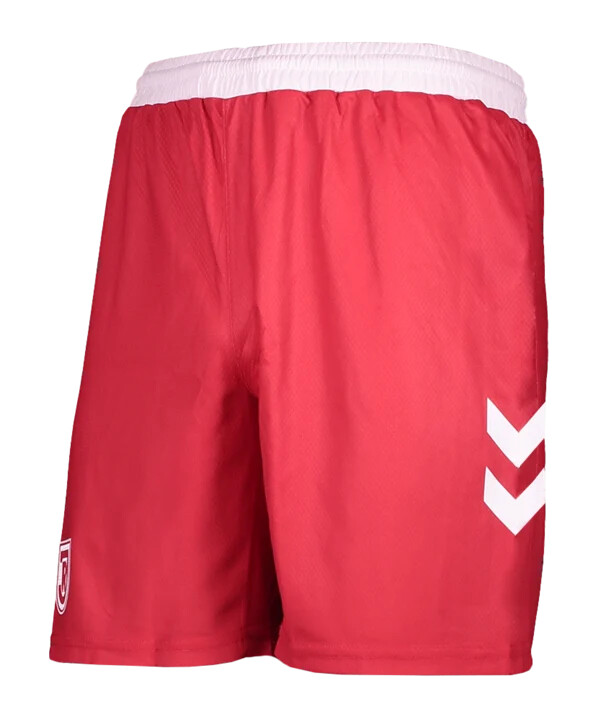 hummel ssv jahn regensburg short home 20232024 červená f3062