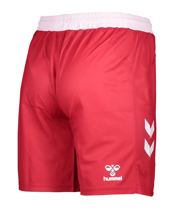 hummel ssv jahn regensburg short home 20232024 červená f3062