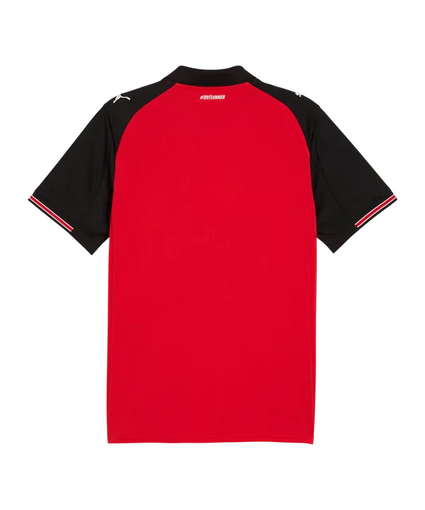 dres puma stade rennais fc replica home red f01