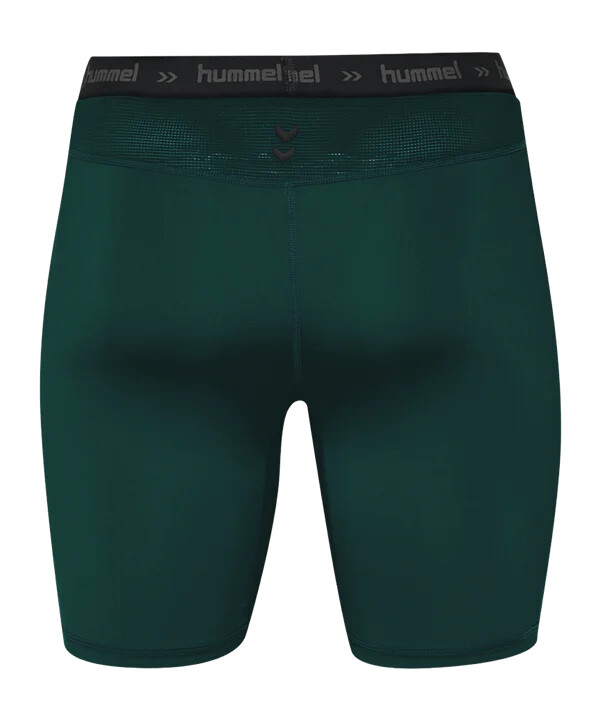 hummel smu print baselayer short green f5069