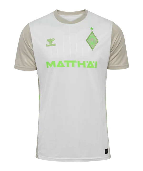 venkovní dres hummel sv werder bremen 20252026 bílý f9540