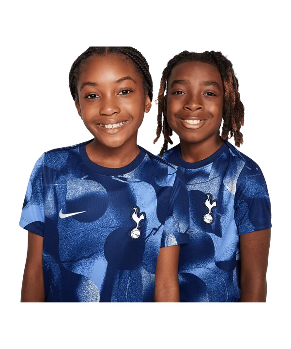 dětský předzápasový dres nike tottenham hotspur 20242025 modrý f425