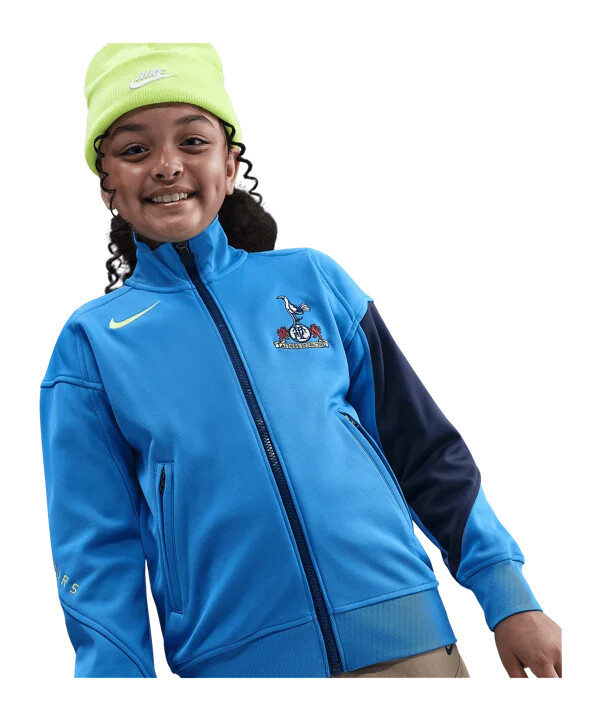 dětská prezentační bunda nike tottenham hotspur modrá f428
