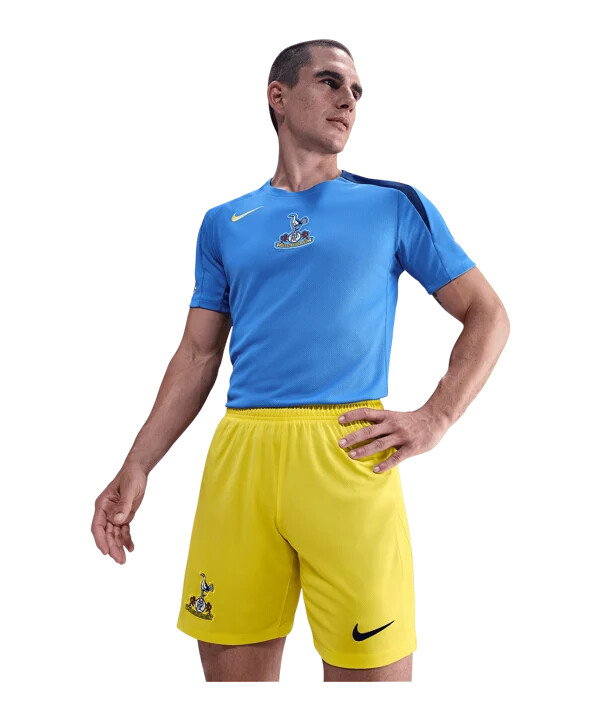nike tottenham hotspur kraťasy 3. třída 20252026 žluté f740