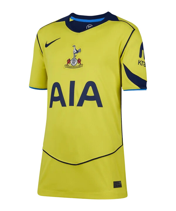 dětský třetí dres nike tottenham hotspur 20252026 žlutý f741