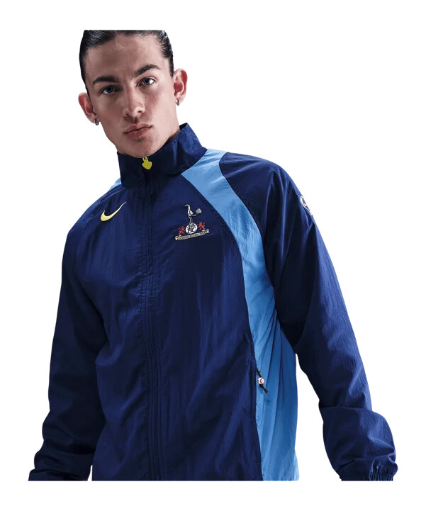 tepláková bunda nike tottenham hotspur t90 modrá f492