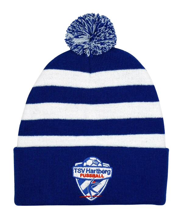 Čepice tsv hartberg nhl bronx s bambulkou bílomodrá