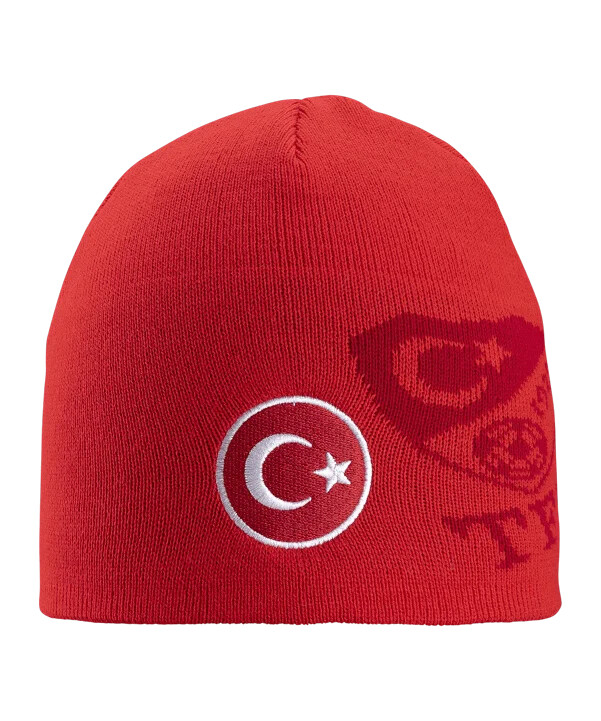 tff türkiye beanie classic em 2024 červená