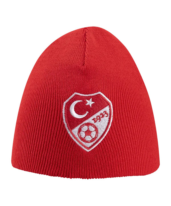 dětská čepice tff türkiye euro 2024 červená
