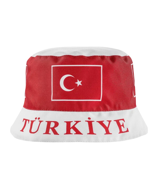 tff türkiye bucket hat euro 2024 červená