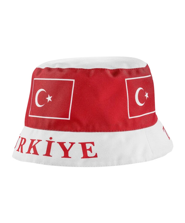 tff türkiye bucket hat euro 2024 červená