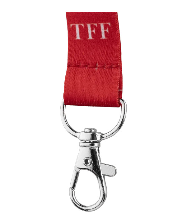 tff türkiye lanyard em 2024 červená