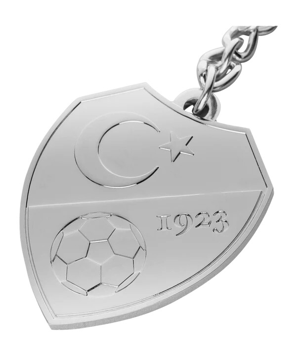 tff türkiye keyring euro 2024 silver