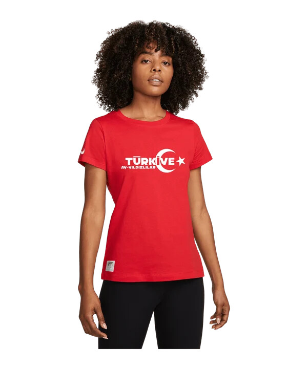dámské tričko nike tff ec 2024 damen red