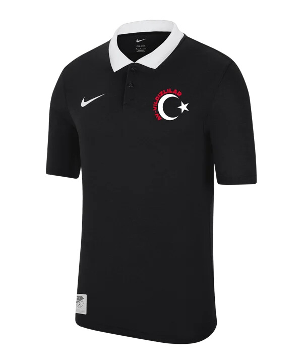 polokošile nike tff ec 2024 černá
