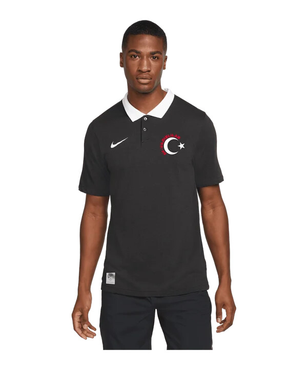polokošile nike tff ec 2024 černá