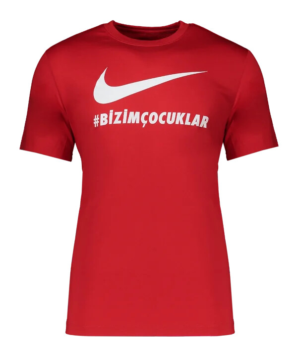tričko nike tff swoosh em 2024 rot f657