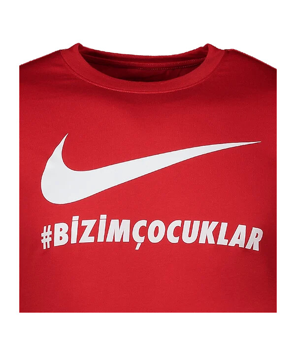 tričko nike tff swoosh em 2024 rot f657