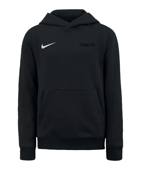 dámská mikina s kapucí nike türkiye black series černá f010