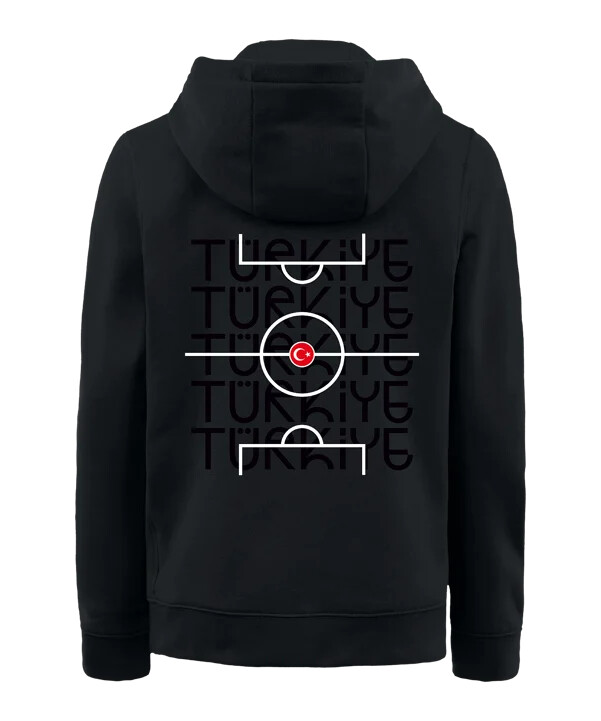 dámská mikina s kapucí nike türkiye black series černá f010