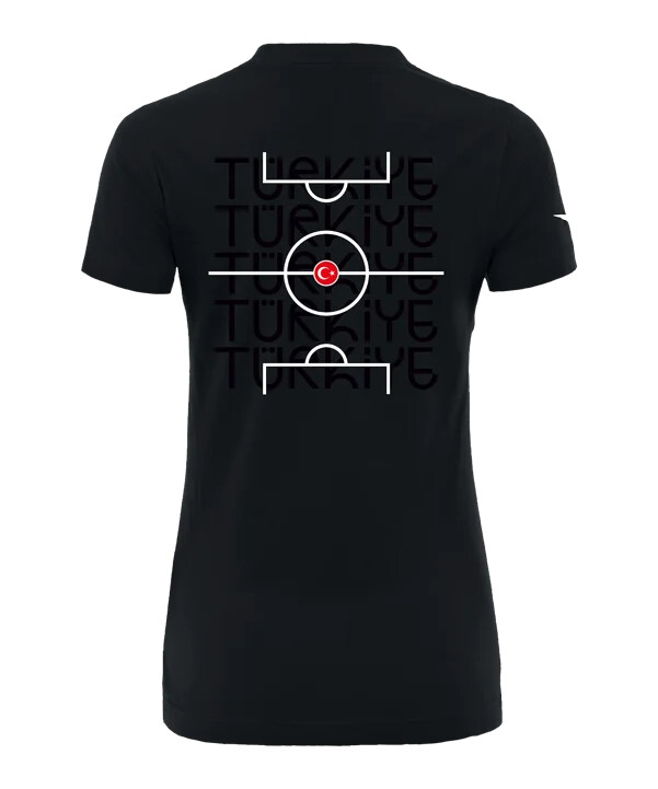 dámské tričko nike türkiye black series černé f010
