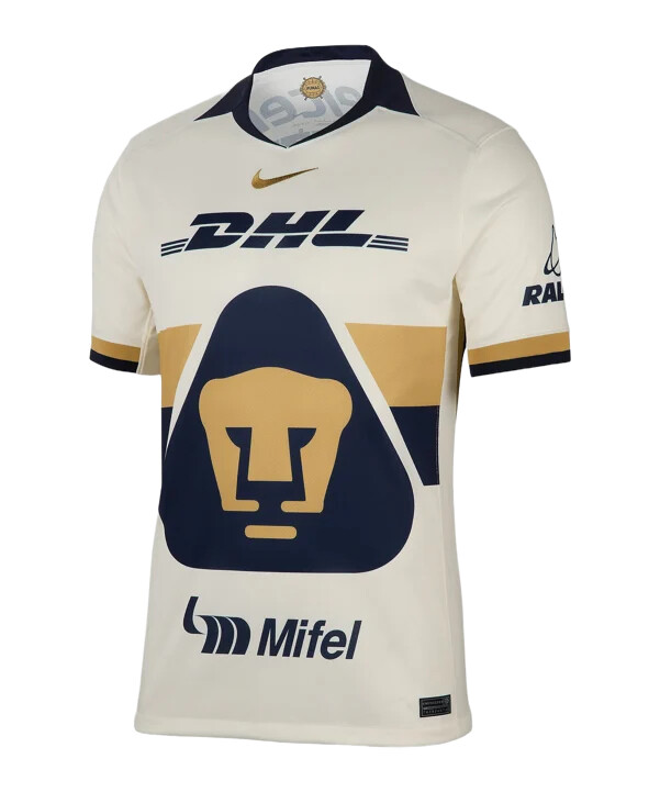 domácí dres nike pumas unam 20252026 béžový f134