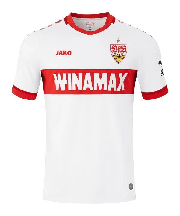 jako vfb stuttgart home jersey 20242025 bílá f000