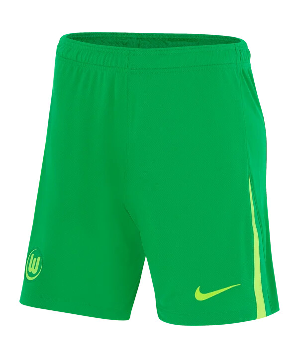 kraťasy nike vfl wolfsburg home away 20242025 zelená bílá zelená f310